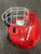 Used Bauer PRODIGY Helmet Cage Combo Red SM 11337-S000471823 View 4