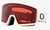 Target Line pairs a jumbo cylindrical lens with a low-profile, ultra-sleek frame design for an incredible field of view. We flattened the brow line of the frame to create a seamless integration with Oakley helmets. Available in three sizes, this Sutro-inspired design offers style and function for any face size.  View 1