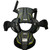 Used STX STALLION 200+ Lacrosse Shoulder Pads Black SM 11484-S000290570 View 4