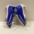 Used Nike BB CLEATS BB/SB Cleats White And Royal Blue Youth 13.0 11725-S000492895 View 2