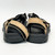 Used BITE GOLF SANDALS Womens Golf Shoes Black And Natural Senior 9 11805-S000069031 View 5