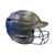 Used, BoomBah, BBH2, Batting Helmet, w/Mask, Navy Blue, SM View 3