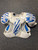 Used Warrior METHOD Lacrosse Shoulder Pads White SM 11774-S000084119 View 1