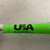 Used Rawlings Threat Composite US9T12 Baseball USA 2 5/8 Bat Neon Green 27" 11855-S000192762 View 5