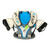 Used Champro CHEST PROTECTOR Lacrosse Shoulder Pads White SM 11511-S000181054 View 1