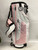 Used Top Flite 6 SLOT STAND BAG Womens Stand Bag Pink And White 11851-S000038945 View 1