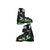Used Rossignol COMP J Boys DH Ski Boot Black 225 MP - J04.5 - W5.5 11458-S000123366 View 2