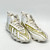 Used Adidas FREAK Adult FB Cleats White And Gold Senior 7.5 11805-S000069268 View 3