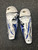 Used Easton STEALTH S13 Youth Shin Guards White 11" 11162-S000438505 View 1