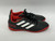 Used Adidas Soccer Indoor Shoes Black And Red Junior 02 11879-S000012988 View 1