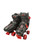 Used RollerDerby BLK/RED SKATES Junior Roller Quad Skates Black Junior 03 11834-S000041894 View 1