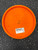 Used Millennium SIRIUS SENTINEL Disc Golf Mid Range Orange 11945-S000243442 View 2