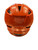 Used Cascade PRO 7 Lacrosse Helmet Orange OS View 4