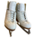Used GAM FIGURE SKATES WomensFigure Skate White Senior 6 View 1