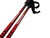Used Rossignol Ski Poles Red 130 cm / 52 in 11731-S000149879 View 2