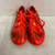 Used Adidas F10 Soccer Indoor Shoes Orange Youth 13.0 11762-S000070196 View 2