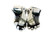 Used Maverik RX Lacrosse Gloves Junior White 10" View 2