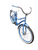Used Huffy CRANBROOK Cruiser Bike Womens Royal Blue 19-20" - LG  Frame 11866-S000030131 View 1