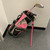 Used Tour Edge BAZOOKA GEOMAX 9-12 Jr Package Set RH Pink 6 Piece 11762-S000070309 View 1