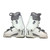 Used Nordica GTS Womens DH Ski Boot White 235 MP - J05.5 - W06.5 View 3