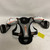 Used Itech LIL ROOKIE 255TL Youth Shoulder Pads Black/Orange/White LG 11855-S000193455 View 1
