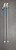 Used LEKI POLES Mens DH Ski Pole Grey 130 cm / 52 in 11774-S000084410 View 1