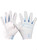 New Cutters Rev X Receiver Gloves LG - White and Carolina Blue 11835-S000200228 View 1