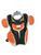 Used Louisville Slugger BLK/ORANGE Catchers Chest Protector Black Youth 11649-S000150024 View 1