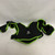 Used Tron X Youth Shoulder Pads Black And Green LG 11855-S000193613 View 5