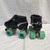 Used JACKSON ELITE QUAD ROLLER SKATES Senior Roller Quad Skates Black Senior 4.5 11651-S000406797 View 2