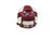Used RIP-IT VISION PRO Batting Helmet w/Mask Maroon One Size 11733-S000194272 View 3