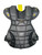 Used Warrior GOALIE CHEST Lacrosse Shoulder Pads Black MD 11835-S000200373 View 1