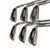 Used Ping G10 SILVER DOT Men's RH Iron Set 5I-PW Stiff Flex Steel Shaft 11506-S000291821 View 4