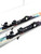 Used Atomic CENTURY GIRL Girls DH Ski/Binding White And Black 130 cm 11860-S000300252 View 3