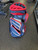 Used REVELATION Mens Cart Bag White/Royal/Red 11935-S000477315 View 2