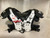 Used Riddell WARRIOR LRG FB Shoulder Pads White LG 11790-S000051160 View 1