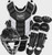New RAWLINGS PLAYERS 3 SERIES BLK/WHT JUNIOR CATCHERS SET 11490-RAWPLYCS3JBLKWHT View 1