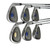 Used Knight ELECTRA Men's RH Iron Set 5I-PW Steel Shaft 11506-S000291884 View 3