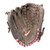 Used Rawlings FASTPITCH WFP120 LH Throw Fastpitch Gloves Brown 12" 11890-S000136030 View 1