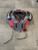 Used Riddell EVX18 FB Shoulder Pads Grey MD 11614-S000224602 View 2