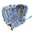 Used Mizuno PROSPECT 10.75 BB/SB Glove LH Throw Royal Blue 10 3/4" 11890-S000136047 View 2
