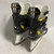Used Bauer SUPREME M4 Junior Hockey Skate White/Black/Yellow Junior 02.5 11855-S000194037 View 4