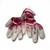 Used Rawlings BB/SB Batting Gloves Pink XXS 11846-S000096436 View 1