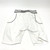 Used Adidas CLIMALITE ADULT SLIDING SHORTS Other Clothing White LG 11805-S000070153 View 2