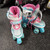 Used RollerDerby QUAD SKATES Junior Roller Quad Skates Carolina Blue Adjustable 11796-S000052849 View 1