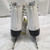 Used American Athletic FIGURE SKATES Girls Figure Skate White Youth 08.0 11651-S000407161 View 4