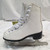 Used American Athletic FIGURE SKATES Girls Figure Skate White Youth 08.0 11651-S000407161 View 1