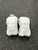 Used Warrior EVO Lacrosse Arm Pads/Guards White SM 11726-S000288968 View 1