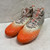 Used Under Armour Adult FB Cleats Orange And White Senior 12.5 11855-S000194279 View 1