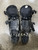 Used Champro AIR TECH SYSTEM Catchers Leg Guards Black Youth 11605-S000209912 View 1